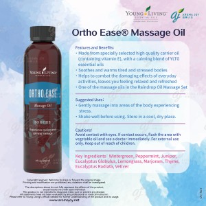 Ortho Ease Massage Oil 舒緩按摩油